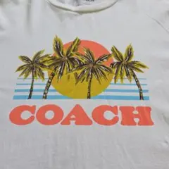 COACH パームツリー Tシャツ X LARGE