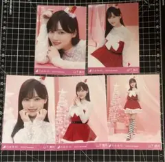 乃木坂46 生写真　2023 山下美月　5枚コンプ　クリスマス