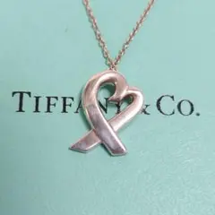 TIFFANY ティファニー ラビングハート ネックレス