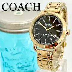 258 COACH コーチ時計 レディース腕時計 ブラック ゴールド 人気