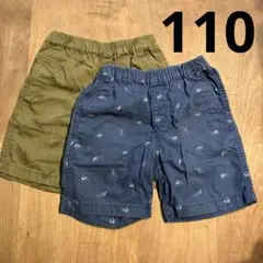 ユニクロ　ショートパンツ二枚セット　スミソニアン博物館コラボ