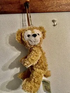 【美品】ディズニー　ダッフィーぬいぐるみポーチ