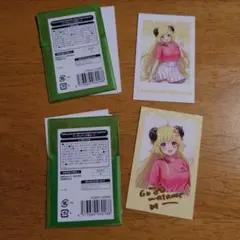 角巻わため チェキ風カード2枚セット