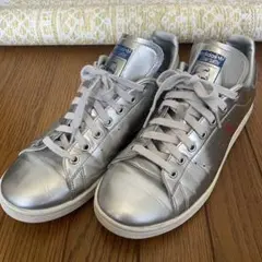 廃盤 adidas アディダス スタンスミス スニーカー 銀 28.5