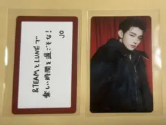 即購入⭕️&TEAM 会場販売 購入特典 JO