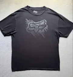FOX Tシャツ 黒 ブラック 00s