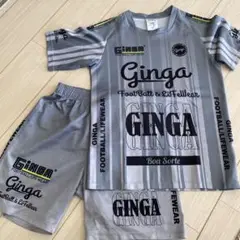 GINGA サッカーウェアセット 150サイズ グレー