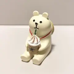 【新品】樹脂製フィギュア シロクマ