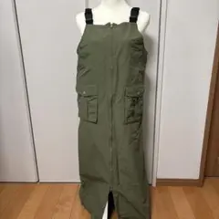 LEPSIM　ミリタリージャンスカ　カーキ色　フリーサイズ