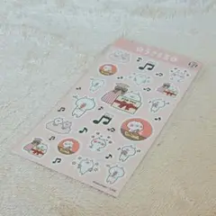 うさまる ステッカー セブンイレブン限定コラボ シール 音符