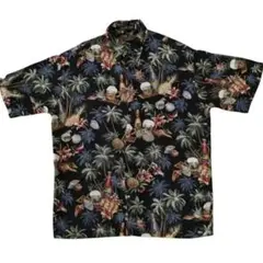 VAN HEUSEN ウォッシャブルレーヨン アロハシャツ