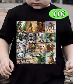イタリアンブレインロット Tシャツ　トゥントゥントゥンサフール　104-116