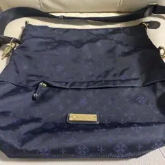russet ネイビー ショルダーバッグ