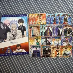 FGO キャメロットマンチョコ シール バインダー セット