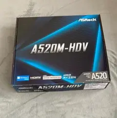 【使用１回のみ】　AsRock　マザーボード　A520M-HDV