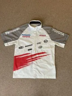 F1 パナソニックトヨタレーシング　ポロシャツ　Ｌ トヨタ - 【希少】90s TOYOTA Panasonic F1 ポロシャツ Lの通販