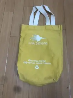 レア　KIVA DESIGNS キバデザイン キャンバストートバッグ