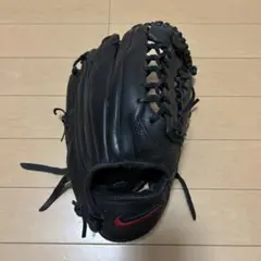 Nike ブラック 軟式野球グローブ DRα1200OF