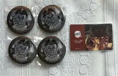 ダイニング　缶バッジ　ポイントカード　お楽しみくじ　悲鳴嶼行冥