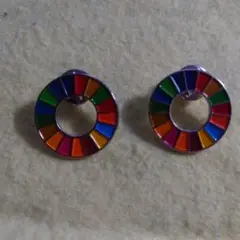 SDGsピンバッジ25ミリ✕ 2個セット