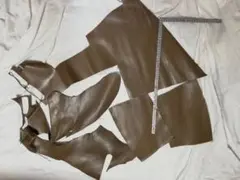 レザー素材 3色セット 大きめパーツ