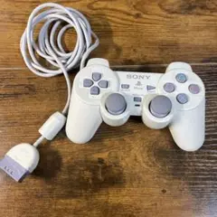 SONY PS1用ホワイトコントローラー　ジャンク品