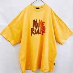 NINE RULAZ ナインルーラーズ Tシャツ XL イエロー 90's 古着