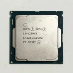 INTEL XEON E3-1230V6