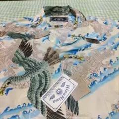 超美品　hina hina 　和風柄タグ付き　シルク100%