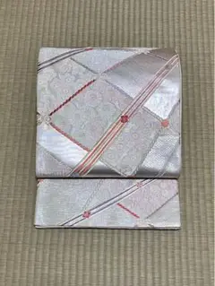 ◎はなえみ◎ 正絹 梅 菊 桜 織りの袋帯