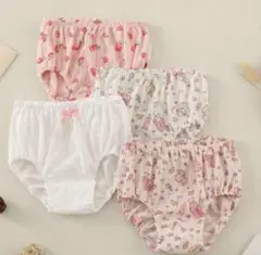新品　マイメロディ　メンズ100% 女の子向けショーツ　4枚セット　ラスト1