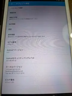 【ジャンク品】Sony Androidタブレット SGP612 8インチ