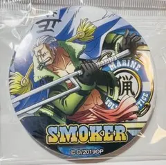 ワンピース　劇場版　STAMPEDE　輩缶バッジ　スモーカー