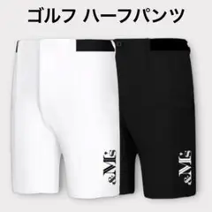 ゴルフ ハーフパンツ ブラック