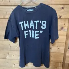 That's Fine Tシャツ 140サイズ ダークグレー