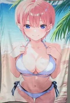 五等分の花嫁　中野一花　ブランケット