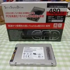 東芝　TOSHIBA 480GB SSD CSSD-S6T480NM1Q