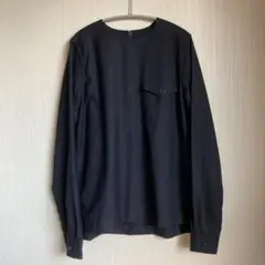 美品 HYKE ノーカラーブラウス size2
