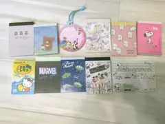 平成女児　キャラクター メモ用紙セット 11点セット