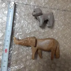木製　動物　ミニ　セット