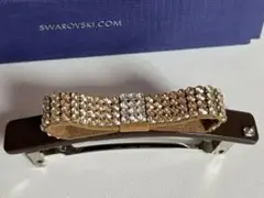 SWAROVSKIスワロフスキーリボンバレッタ