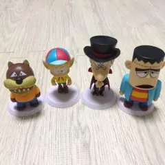 映画怪物くんフィギュア 怪物くん ドラキュラ フランケン オオカミ男