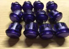 Qanba Gravity KS　 ハメ込み式押しボタン24mm 12個
