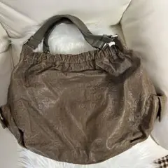 マークジェイコブス★ショルダートートバッグ★レザー★茶色系