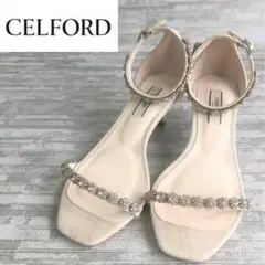 CELFORD セルフォード スタッズ アンクルストラップサンダル