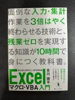 【美品】かんたんだけどしっかりわかるExcelマクロ・VBA入門