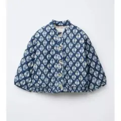ZARA KIDS フラワーキルティングジャケット花柄コート フラワージャケット