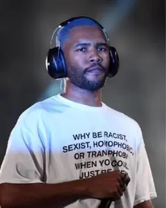 Frank Ocean着用 Why Be Racist 『XLサイズ』Tシャツ白