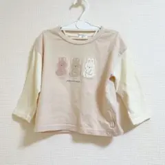 morinorinkle 子供服　うさぎ　カットソー　コットン　ロゴ　動物