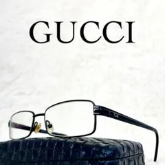 美品　GUCCI　グッチ　メガネ　GG1815　ブラックフレーム　純正ケースあり